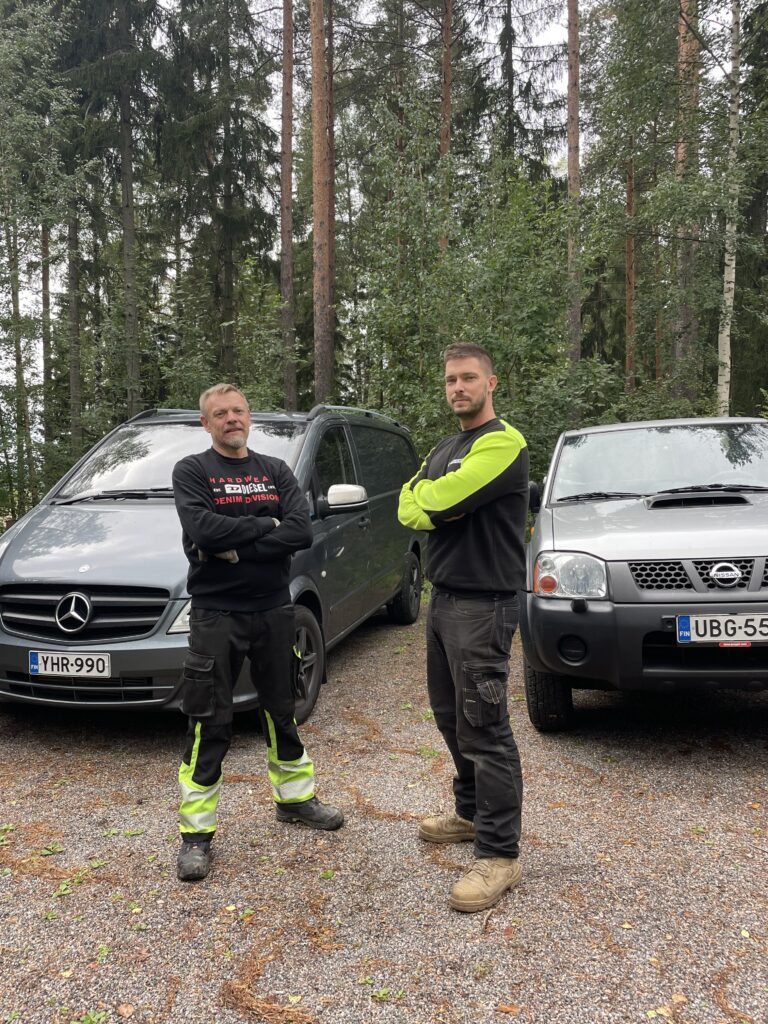 Kim Sjöholm och Fabian Brunberg