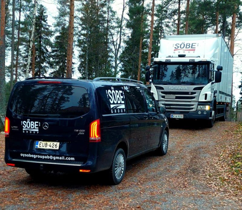 Söbe Groups team i arbete
